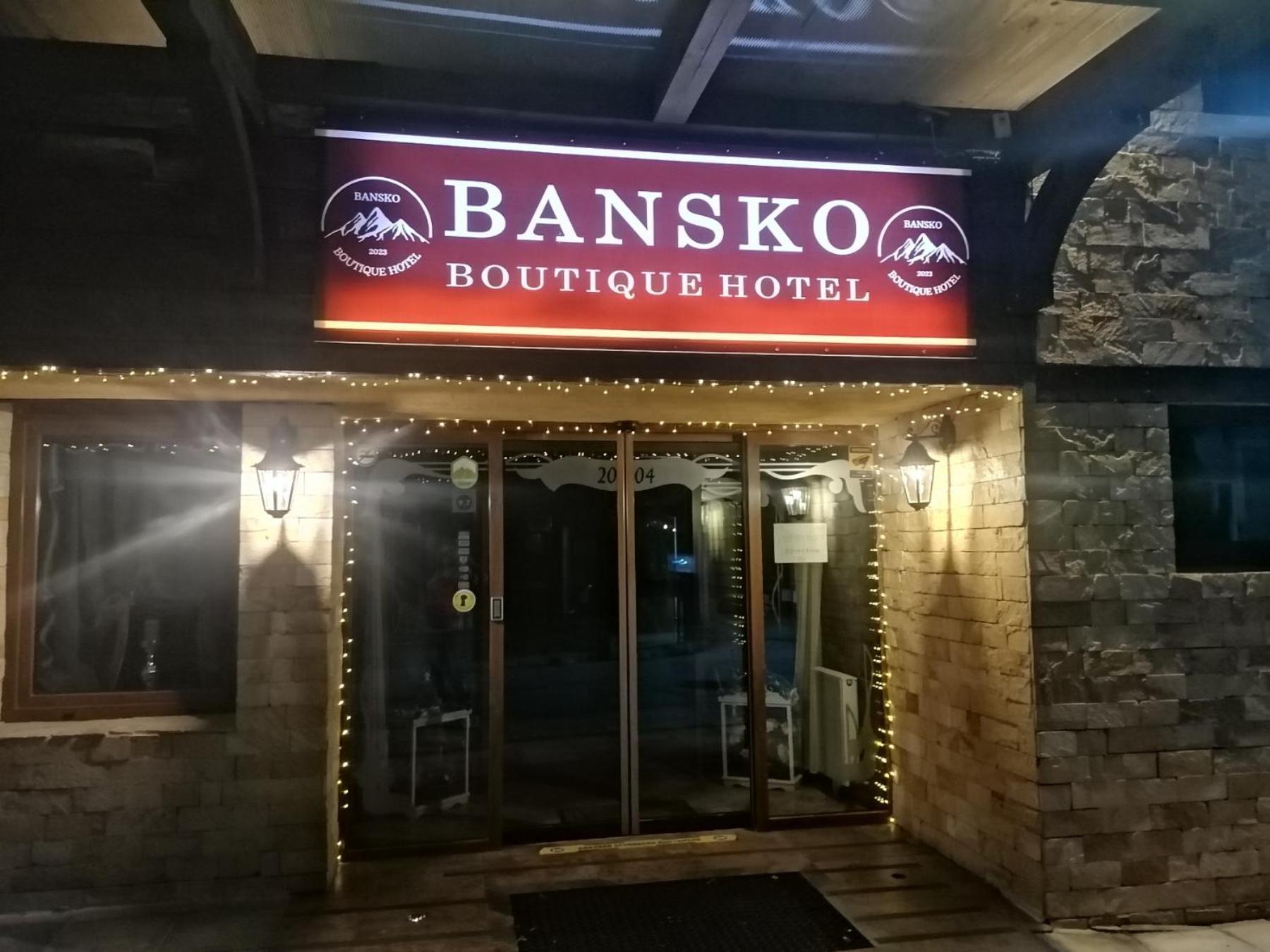 Bansko Boutique Hotel Buitenkant foto